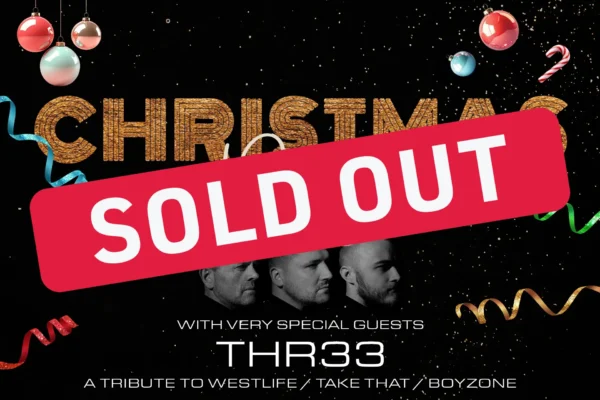 Christmas Party Newtongrange Social Club 2024 Thr33 Westlife Take That Boyzone